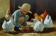 unknow artist Cock 184 USA oil painting artist